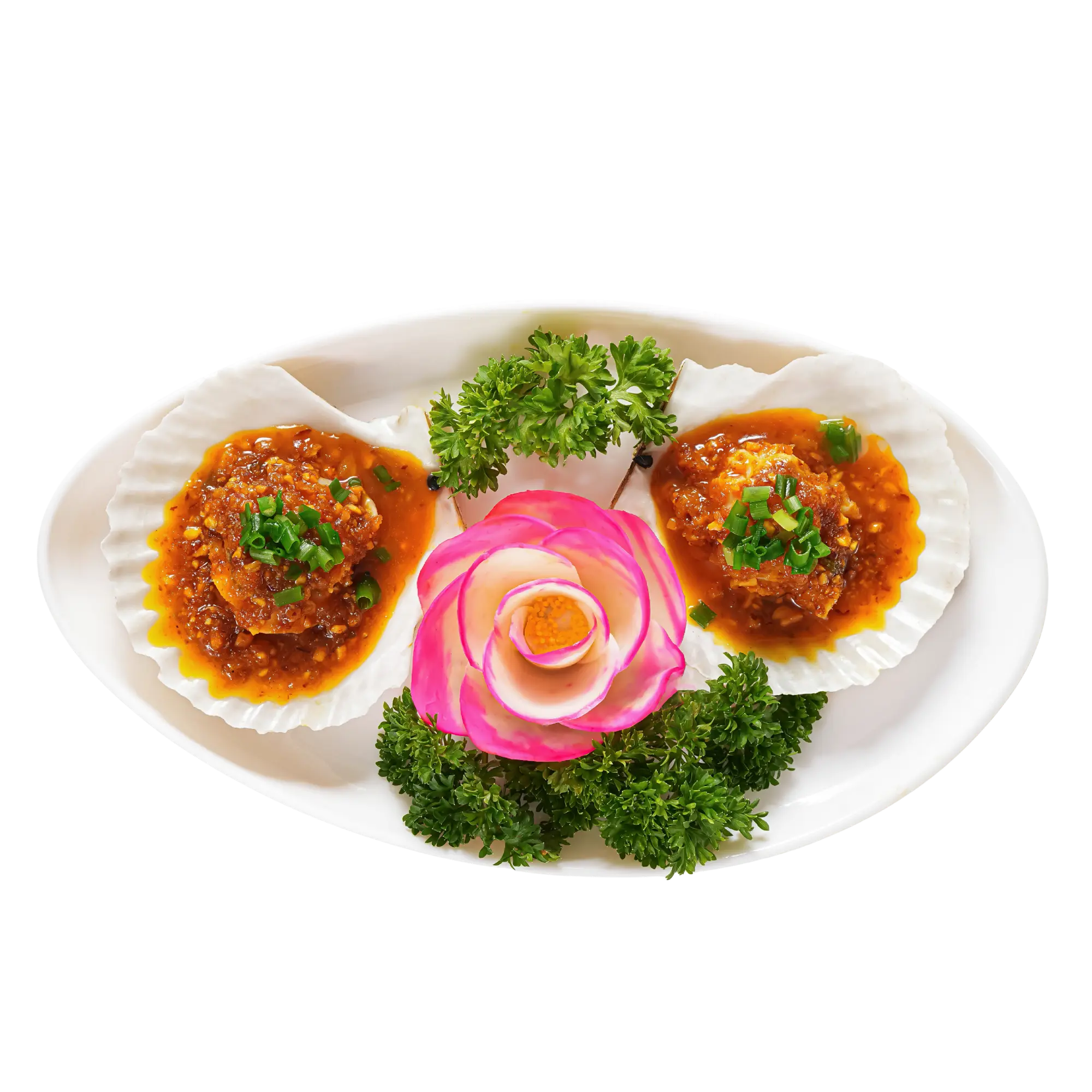 Sò Điệp Nhật (Nướng mỡ hành)